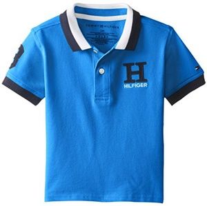 Tommy Hilfiger Toddler Boy Royal Blue Polo 3T